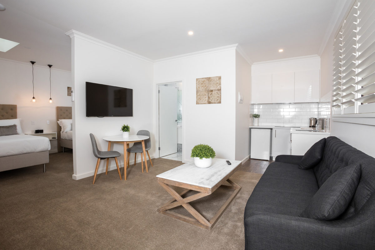 View of Newly Built Ballarat Apartments - Newington Apartments
